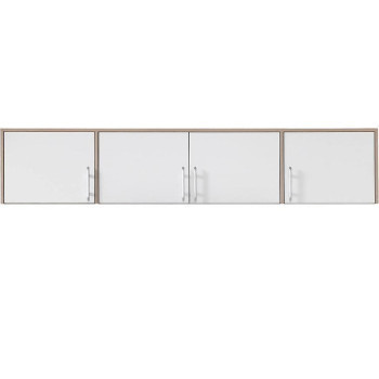 Budaörs bútor Kiegészítő elem Smart szekrényhez SRN1 200 cm tölgy sonoma/ fehér